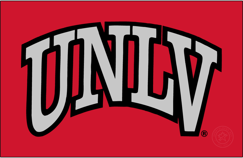 UNLV Rebels 2018-Pres Alt on Dark Logo v2 diy DTF decal sticker